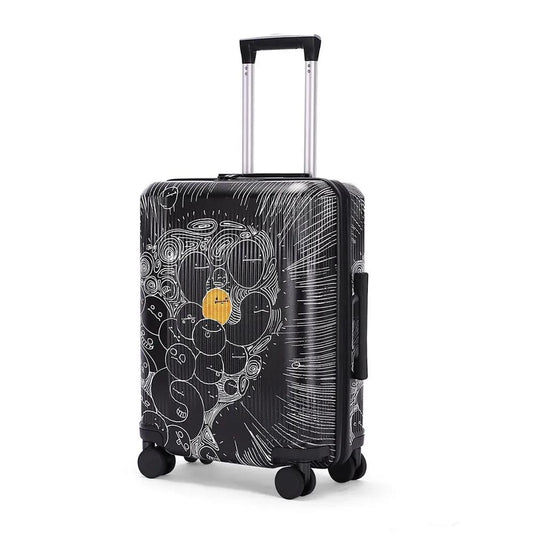 KTM-162067 Custom Printed PC Hard Shell Trolley Suitcase for Travel