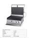 KTM-177491 Commercial Gas Panini Press Grill and Whole Groove Griddle for Catering and Food Services