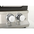 KTM-177491 Commercial Gas Panini Press Grill and Whole Groove Griddle for Catering and Food Services