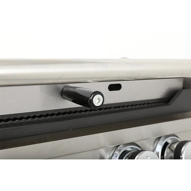 KTM-177491 Commercial Gas Panini Press Grill and Whole Groove Griddle for Catering and Food Services