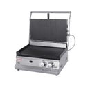KTM-177491 Commercial Gas Panini Press Grill and Whole Groove Griddle for Catering and Food Services
