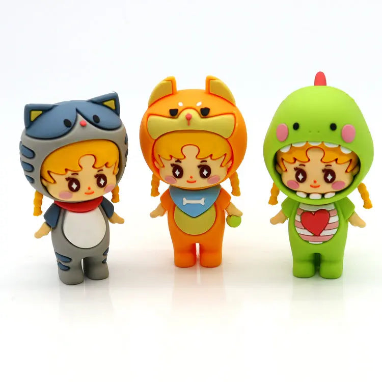 KTM-188435 Custom 3D PVC Action Figures and Cartoon Figurines - Eco-Friendly Toys and Crafts