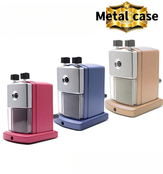 KTM-194003 Manual Metal Pencil Sharpener for Students and Children - Ideal for Primary School Use