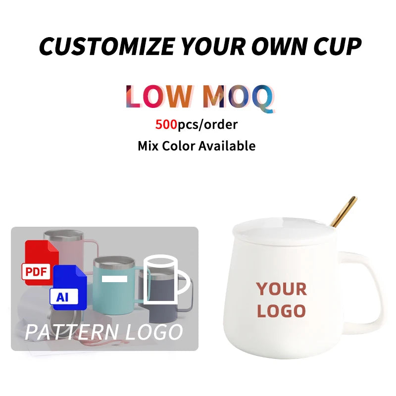 KTM-216595 Ceramic Mug with USB Heating Pad - 400ml Capacity, Keeps Drinks Warm at 55°C