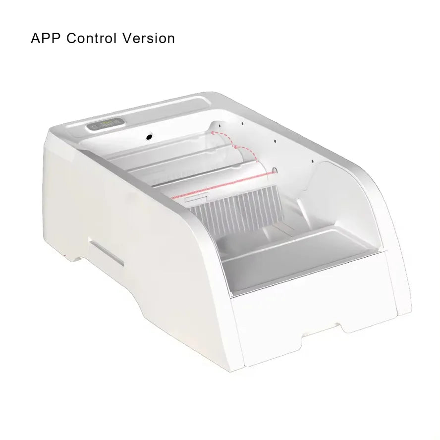 KTM-232147 Smart Self-Cleaning Cat Litter Box with APP Control and Included Poop Bags