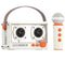 KTM-257875 Wireless Speaker with Noise Cancelling Microphone, Durable Plastic Construction