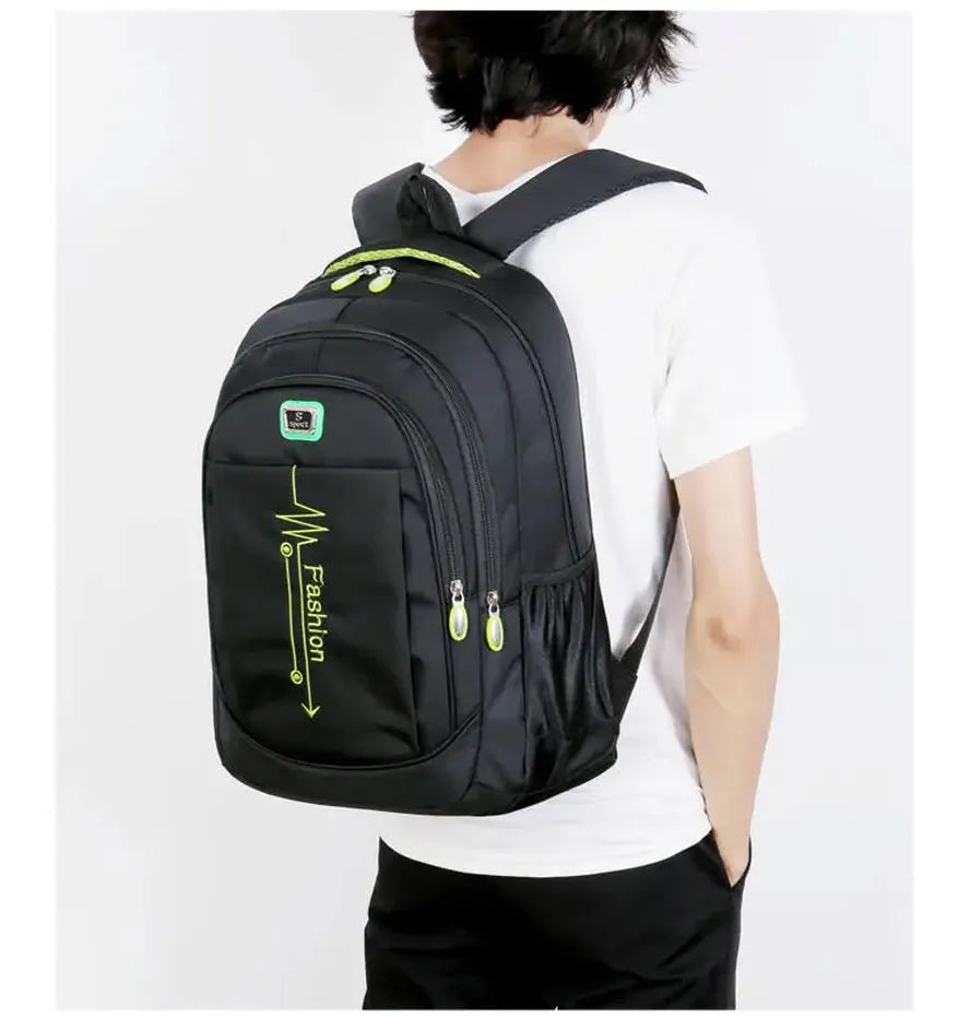 KTM-262611 Multifunctional 17 Inch Oxford Backpack with Large Capacity for Students and College Use