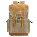 KTM-264595 Large Capacity Waterproof Canvas Backpack for SLR Cameras and Travel