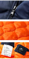 KTM-268755 Men's Flying Cotton Jacket Plus Size Sporty Workwear With Hood Collar Thick Baseball Zipper Winter Clothing Men's Coats