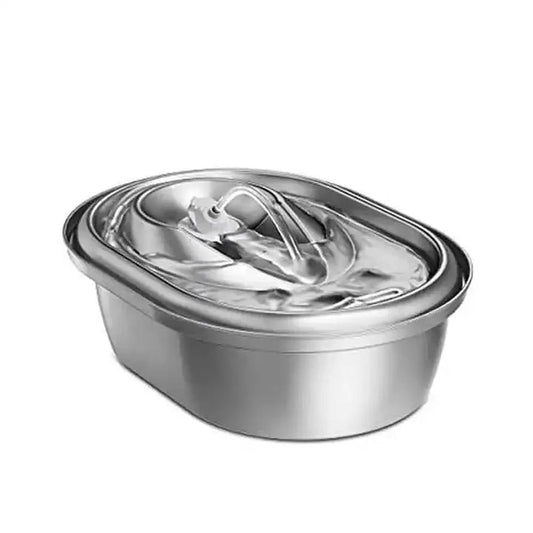 KTM-269459 Stainless Steel 2L Cat Water Fountain with Quiet Operation