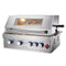 KTM-279763 Heavy-Duty 304 Stainless Steel Outdoor BBQ Grill with Rotisserie, Gas & Charcoal Dual Function