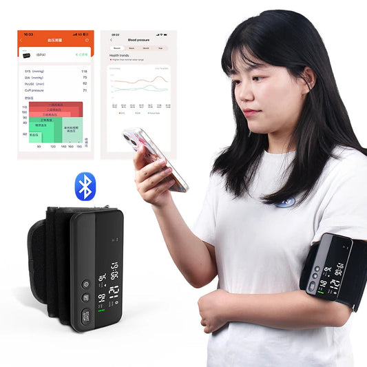 KTM-281683 Digital Bluetooth Blood Pressure Monitor with Rechargeable Lithium Battery for Upper Arm Use