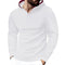 KTM-290835 Men's Pullover Solid Color Waffle Slim Sweatshirt Plus Size Fall Men's Clothing