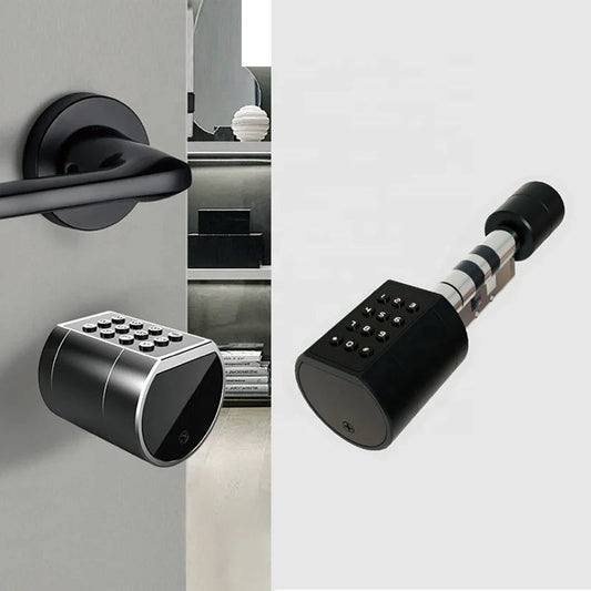 KTM-298003 Smart Keyless Digital Cylinder Lock with Password Unlocking for Homes and Apartments