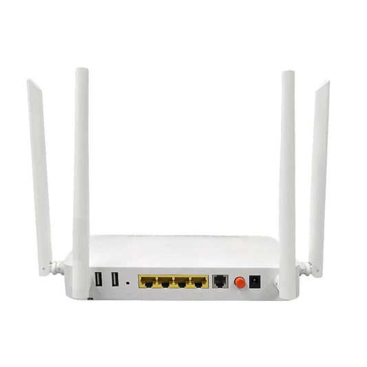 KTM-299667 Dual-Band AC1200 WiFi 5 Modem Router with 4 Gigabit Ports and VoIP Support
