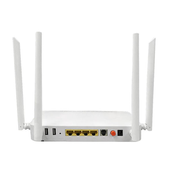 KTM-299667 Dual-Band AC1200 WiFi 5 Modem Router with 4 Gigabit Ports and VoIP Support