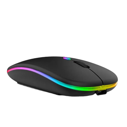 KTM-303123 2.4G Wireless Rechargeable Mouse with 1600 DPI and Backlit Features for Desktop and Laptop Use