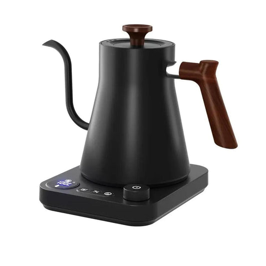 KTM-305811 Digital Temperature Control Gooseneck Electric Kettle 900ml Stainless Steel for Coffee and Tea