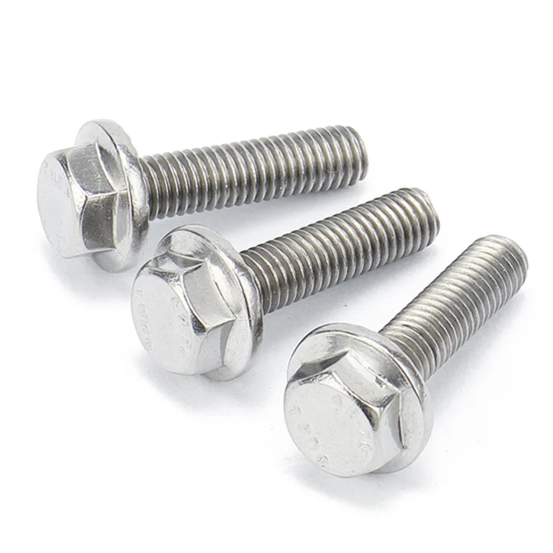 KTM-309651 Stainless Steel Hex Flange Bolt M3-M60 with Washer