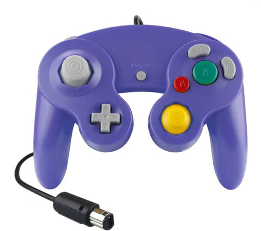 KTM-318995 Wired Game Controller for Nintendo GameCube - Replacement Joystick for NGC with Thumb Grip, Multiple Colours Available