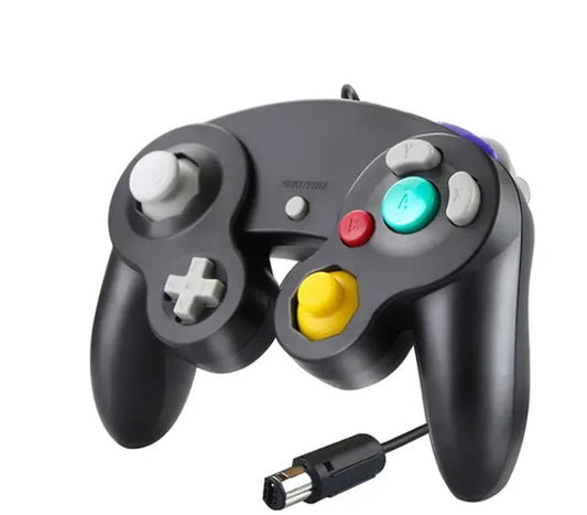 KTM-318995 Wired Game Controller for Nintendo GameCube - Replacement Joystick for NGC with Thumb Grip, Multiple Colours Available