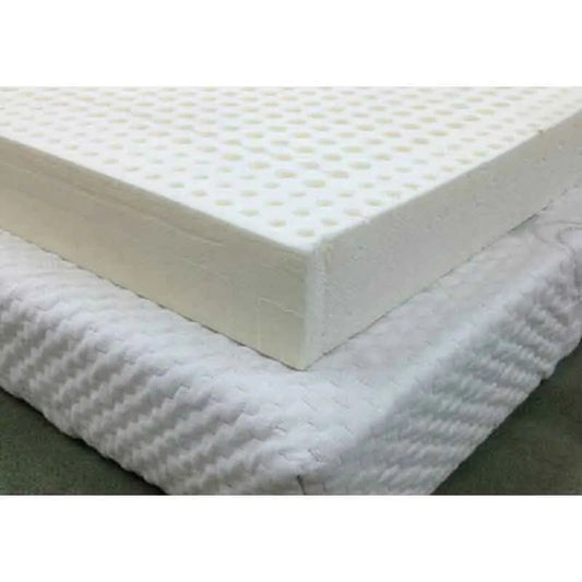 KTM-324115 Breathable Twin XL Latex Mattress - Orthopedic Inflatable Design (180x200x15 cm)