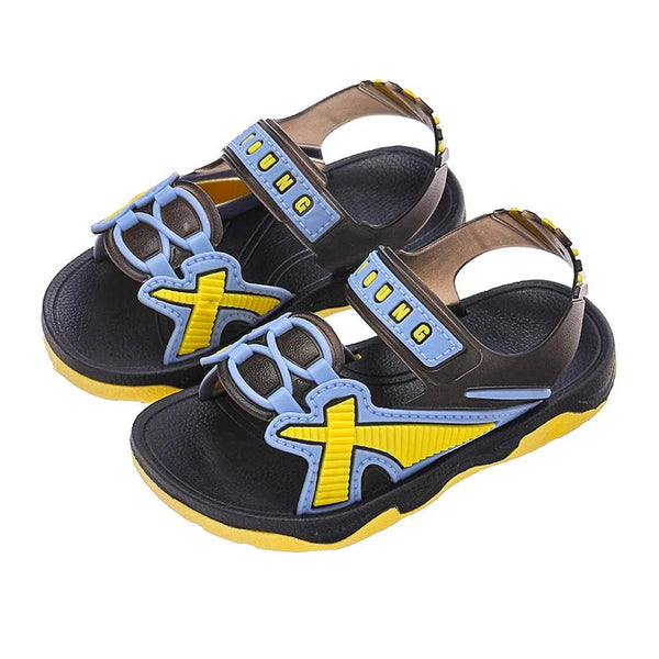 KTM-324819 Boys' Slides and Slippers Kids' Beach Shoes Wholesale PVC Children's Summer Sandals for Outdoor Play