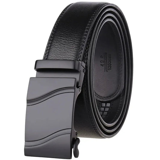 KTM-338195 Genuine Leather Automatic Men's Belt - Model LY36-21702-1