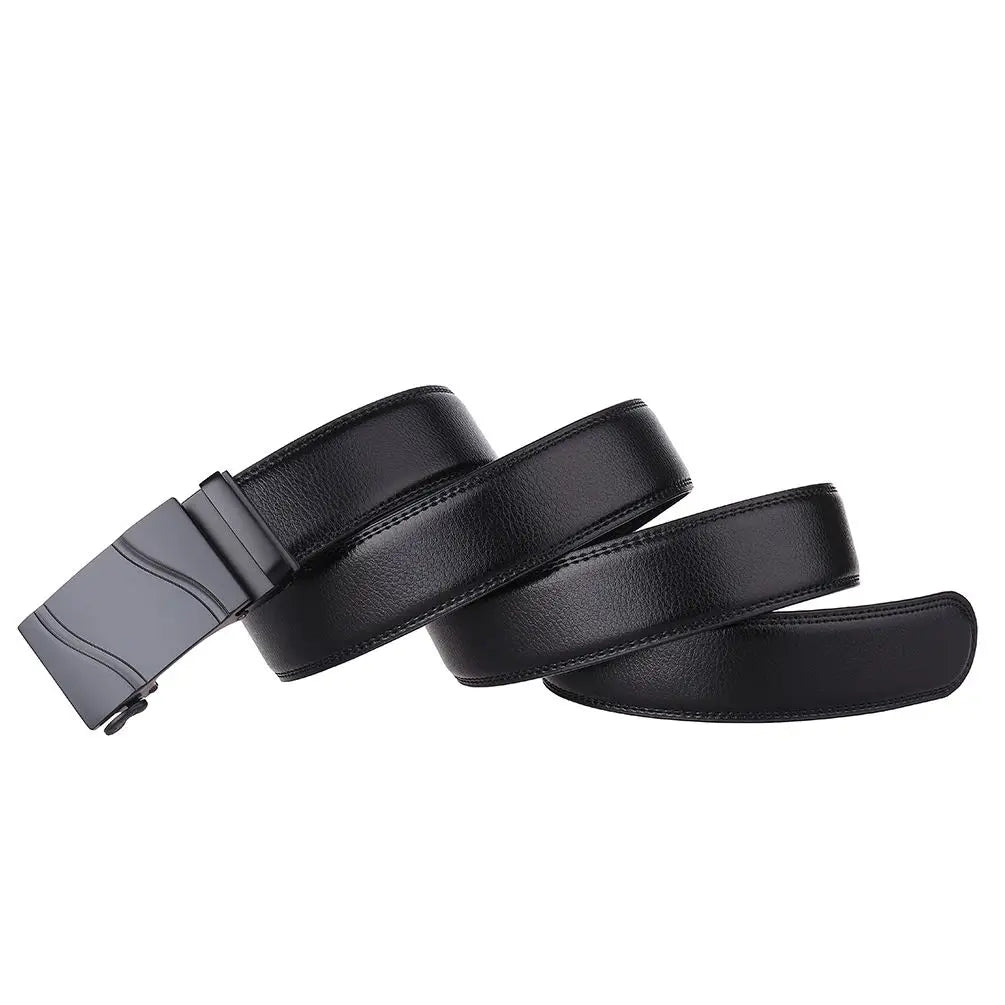 KTM-338195 Genuine Leather Automatic Men's Belt - Model LY36-21702-1