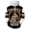 KTM-339283 OEM Custom logo Clothing Sweatshirt Long Sleeves Knitted Pullover Sweater Clothes Hooded 3D Digital Printed Anime Hoodie