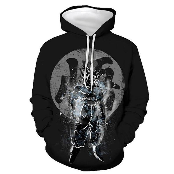 KTM-339283 OEM Custom logo Clothing Sweatshirt Long Sleeves Knitted Pullover Sweater Clothes Hooded 3D Digital Printed Anime Hoodie