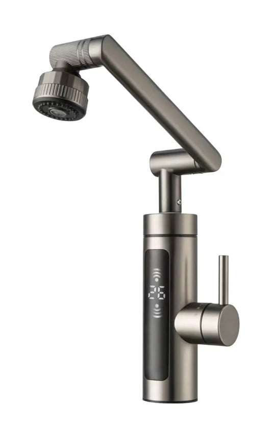 KTM-358739 Stainless Steel Instant Electric Water Heater Faucet with Smart Temperature Display for Kitchen and Bathroom