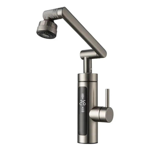 KTM-358739 Stainless Steel Instant Electric Water Heater Faucet with Smart Temperature Display for Kitchen and Bathroom