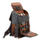 KTM-384083 Retro Waterproof Photography Backpack for Outdoor Travel and Laptop, Oil Wax Canvas Design