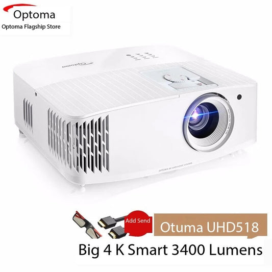 KTM-385683 High-Definition 3D Projector with 3600 Lumens for Home Theatre Setup