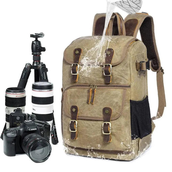 KTM-387347 Large Capacity Outdoor SLR Camera Backpack for Travel and Storage
