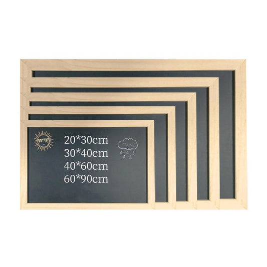 KTM-392531 Single-Sided Wooden Chalkboard for Children and Home Use