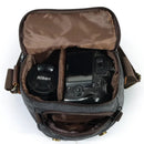 KTM-397203 Waterproof Retro Crossbody Bag for Micro SLR Photography - Ideal for Men and Women