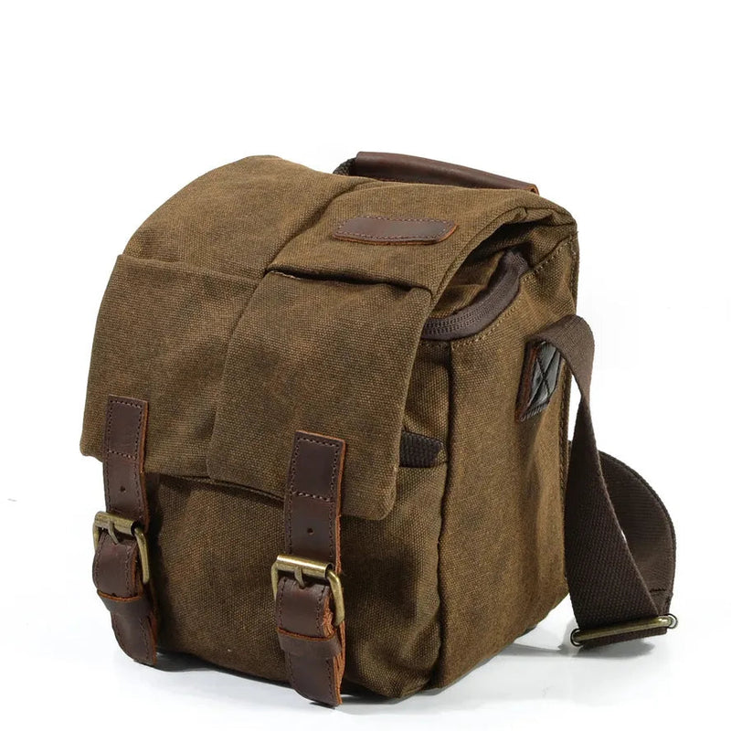 KTM-397203 Waterproof Retro Crossbody Bag for Micro SLR Photography - Ideal for Men and Women