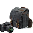 KTM-397203 Waterproof Retro Crossbody Bag for Micro SLR Photography - Ideal for Men and Women