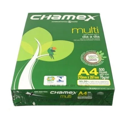 KTM-399571 Chamex A4 Copy Paper - Available in 80GSM, 75GSM & 70GSM, 500 Sheets Per Ream