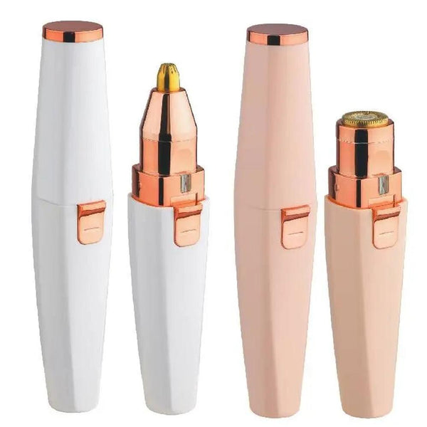 KTM-419283 Mini Size Electric Facial Hair Removal Shaver for Women with Dual Function Nose Trimmer