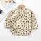 KTM-428691 Long Sleeve Waterproof Baby Eating Bib OEKO Tex 100 Standard