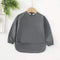 KTM-428691 Long Sleeve Waterproof Baby Eating Bib OEKO Tex 100 Standard