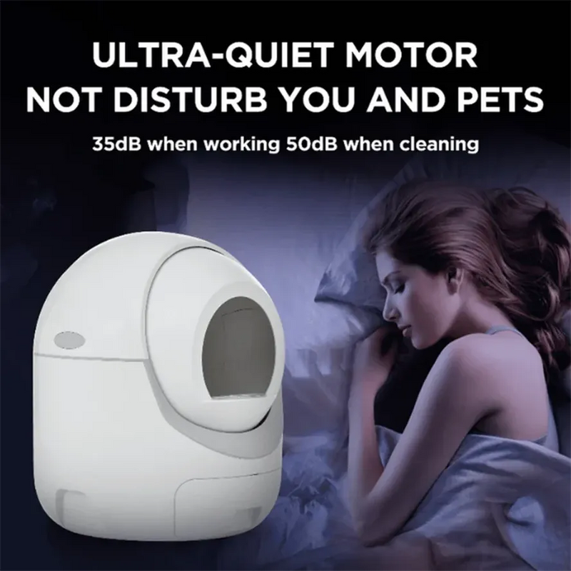 KTM-432083 Automatic Self-Cleaning Cat Litter Box with App Control