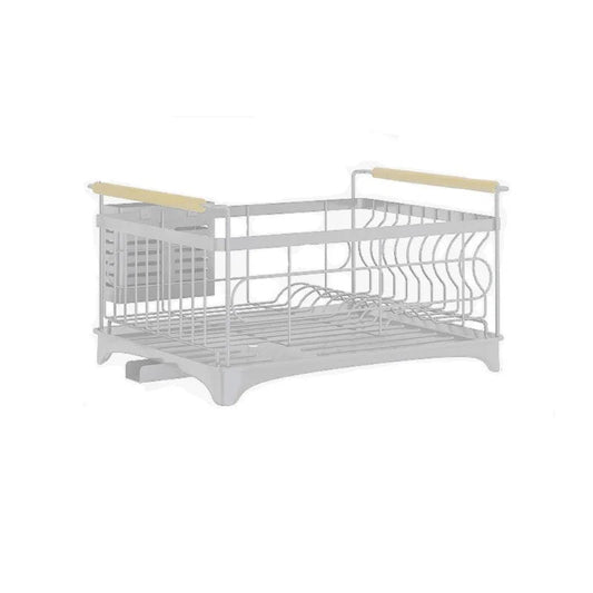 KTM-441555 Stainless Steel Kitchen Dish Rack Drainer - Model BKW-1073, Versatile Design for Home and Restaurant Use