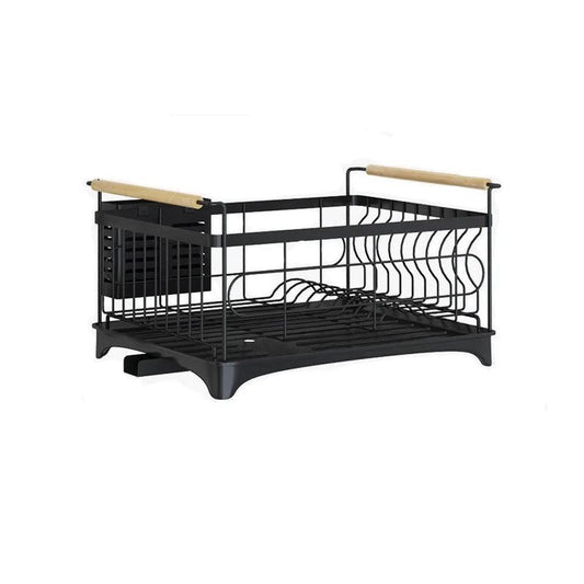 KTM-441555 Stainless Steel Kitchen Dish Rack Drainer - Model BKW-1073, Versatile Design for Home and Restaurant Use