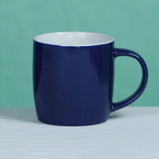 KTM-443155 Nordic 12oz Ceramic Coffee Mug in Red, Black, Navy Blue, Pink, and White