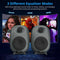 KTM-465363 Two-Way Active Hi-Fi Bookshelf Speakers for Home Audio and Gaming