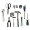 KTM-470803 18-Piece Adjustable Multi-Functional Home Repair Tool Set with Screwdrivers